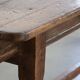 Antique oak dining table from the 18th century for 6 to 8 people