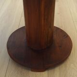 Oak coffee table, Italian design, 1960s, production: Italy