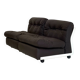 Modular sofa / armchair set Amanta by Mario Bellini for C&B Italia in dark brown