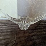 Large vintage crystal centerpiece