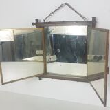 Ancient triptych mirror