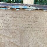 Portrait of young man, oil on canvas