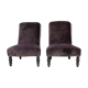 Lot of two fireside chairs