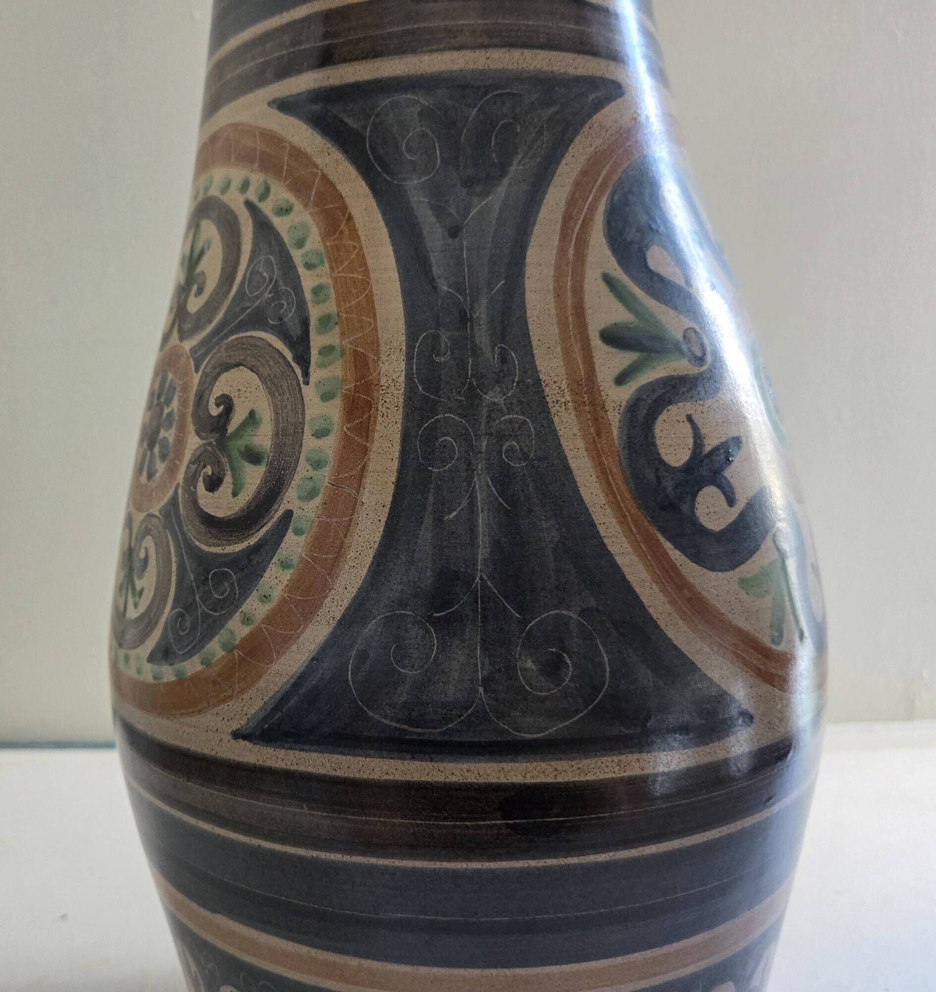 Large floor vase XXL Jean de Lespinasse Vallauris 209 (67cm)