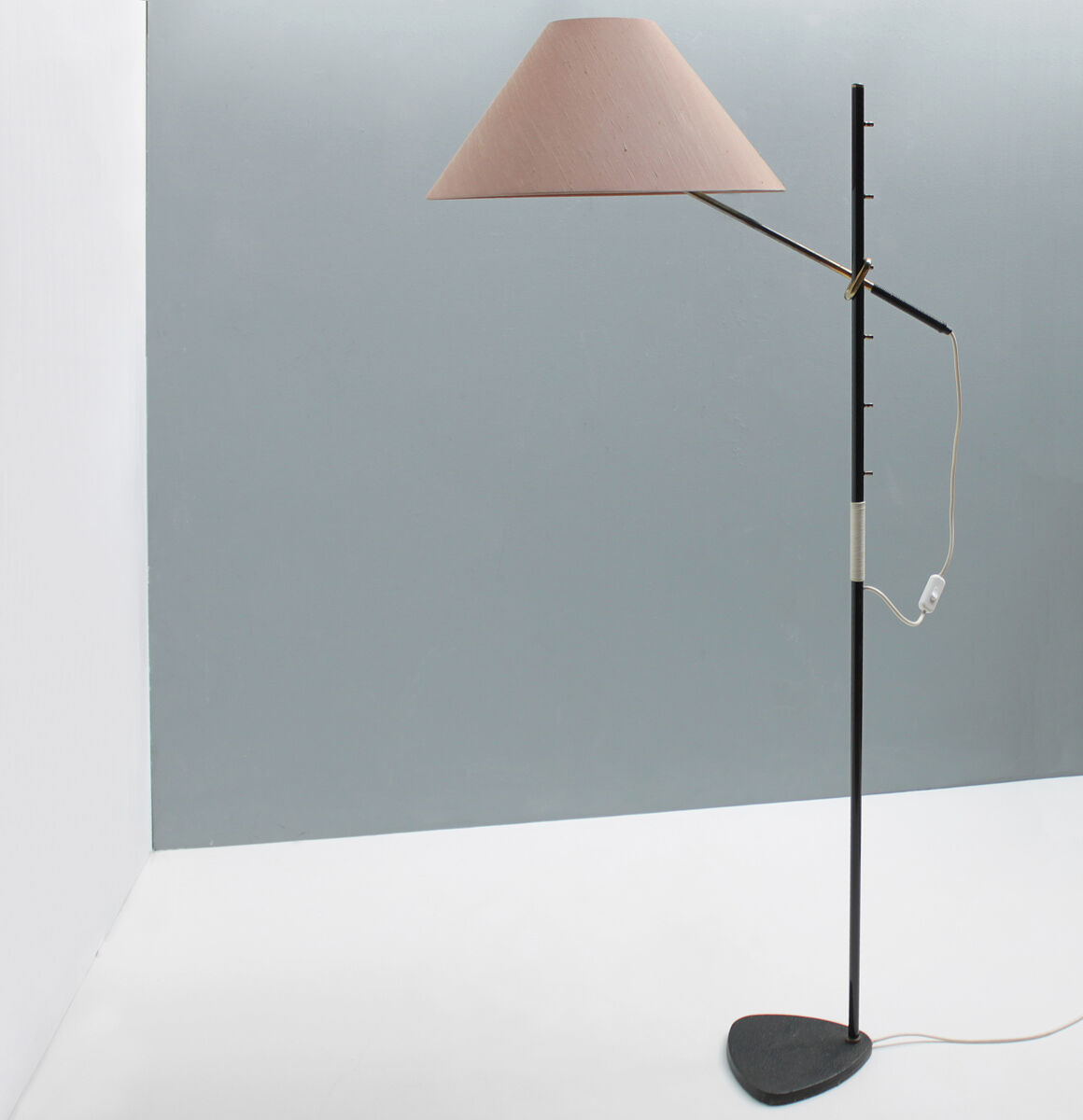 Floor lamp Pelican by J.T. Kalmar, Vienna Austria