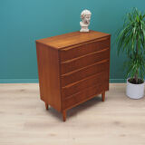 Teak chest, Danish design, 1970s, production: Denmark