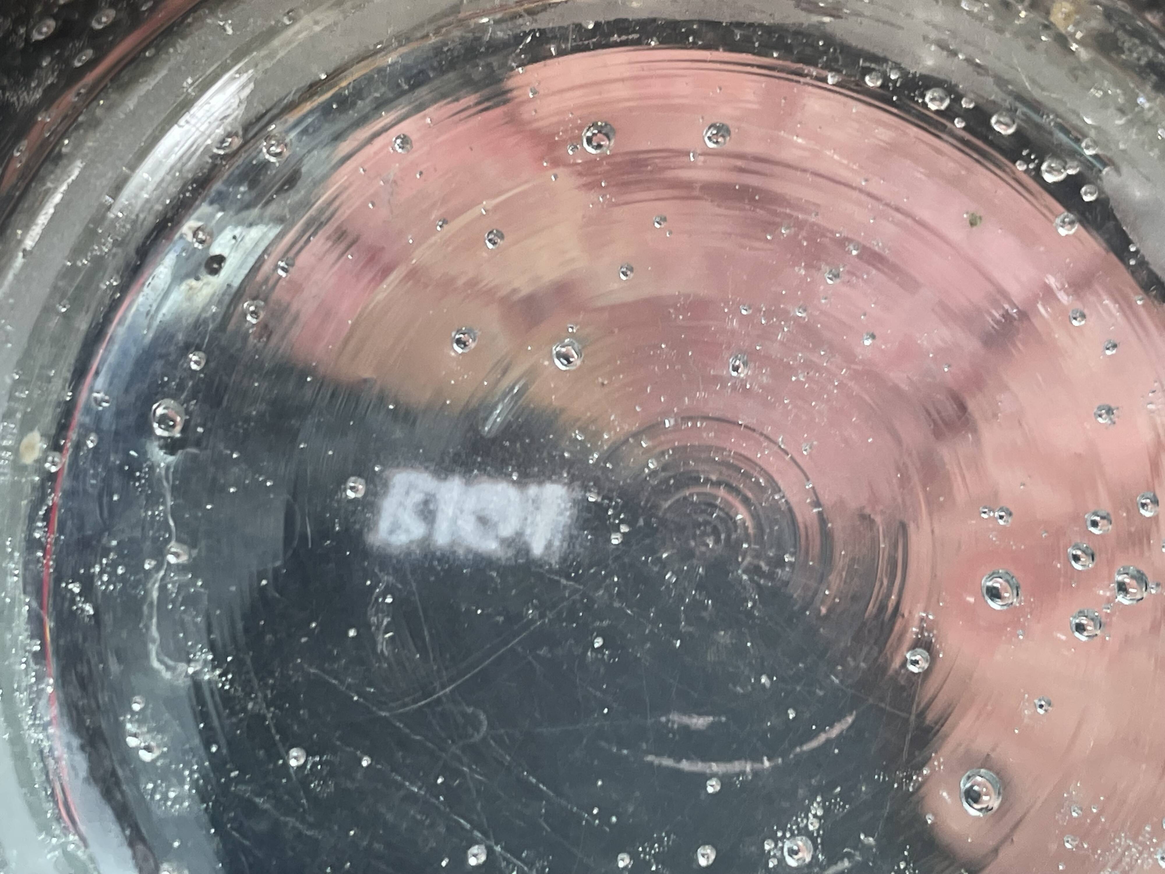 Vase Signed Verrerie Biot