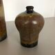 Set of 3 ceramic studio pottery vase by Elmar and Elke Kubicek, Germany, 1970