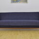 Daybed 3 seat sofa with fold-out function, 1960s