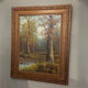Vintage painting attributed to Alice J. Medina — Autumn Landscape — Oil