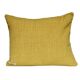 Coussin Dokmai moutarde 40x50 cm