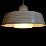 Rotaflex space age hanglamp, ufo vorm in deels geperst plastic, jaren 1960
