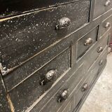 Old cabinet with 10 drawers