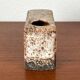 Brutalist Fat Lava vase from the mid-century by Van Woerden for Vest Keramik, 1960s.