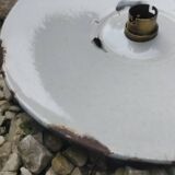 Enamelled sheet metal suspensions