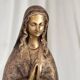 Statue Vierge Marie en bronze 75 cm