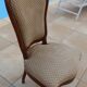 Antique chair with roulette wheel