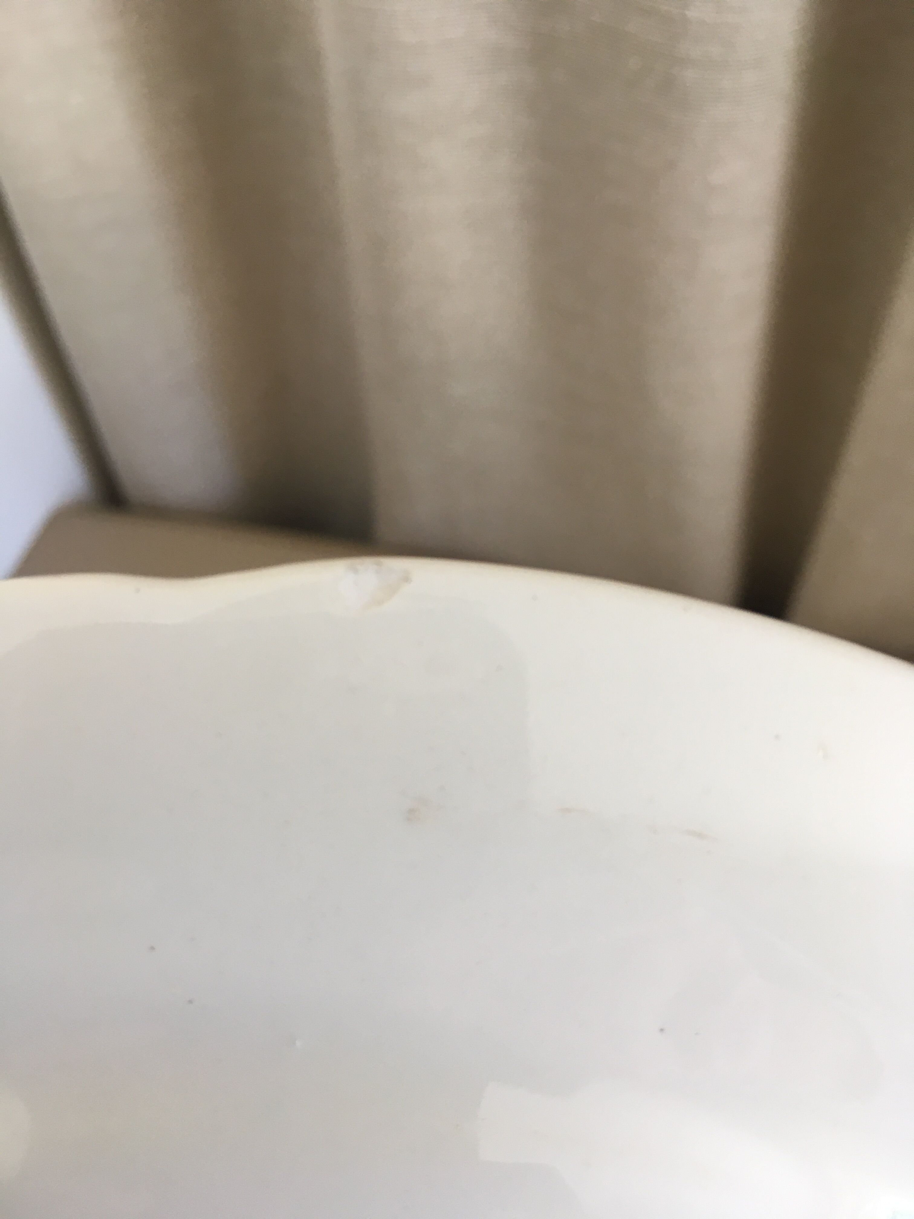 6 gien earthenware dessert plates