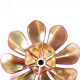 Large double corolla lotus hanging lamp