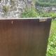 Bamboo and woven fibre shelving unit 1970