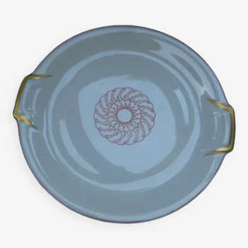 Plat en porcelaine Georges Boyer Limoges, Jean Luce