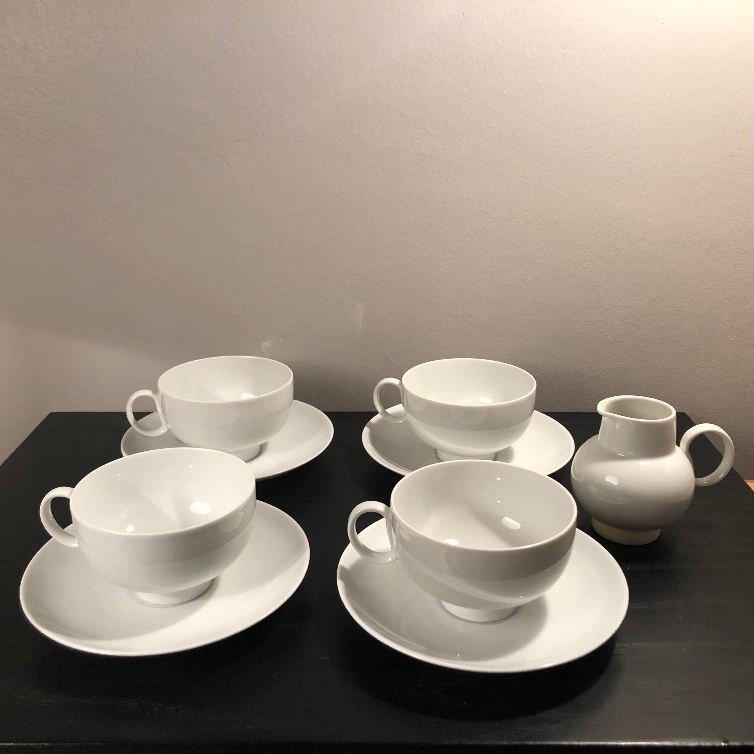 Porcelain tea cups