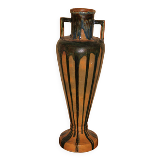 Large art deco ceramic vase