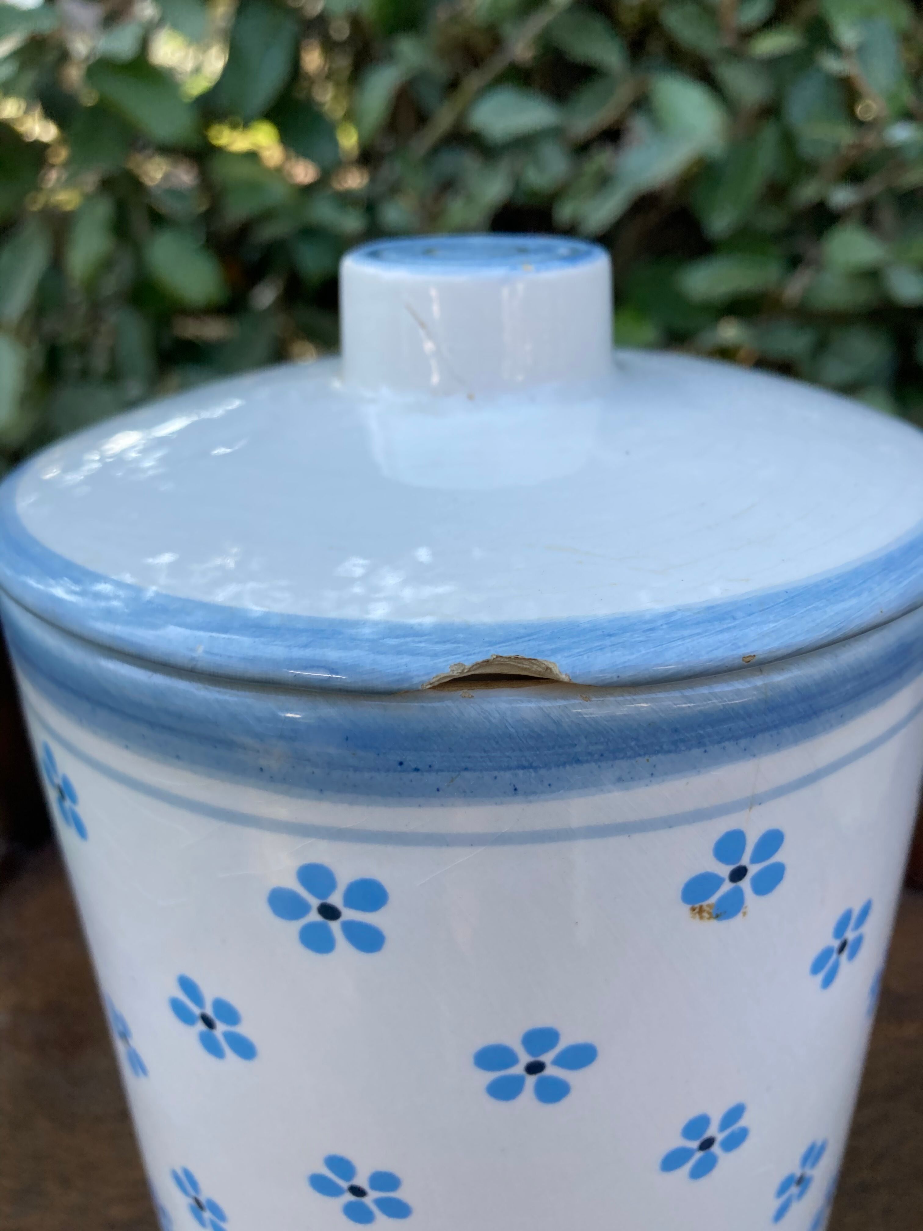 Large sugar pot 19cm