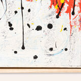Abstract Composition I, Oil/Acrylic on Canvas, 82 x 103 cm