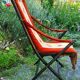 Chaise fauteuil pliant Napoléon III du XIXe