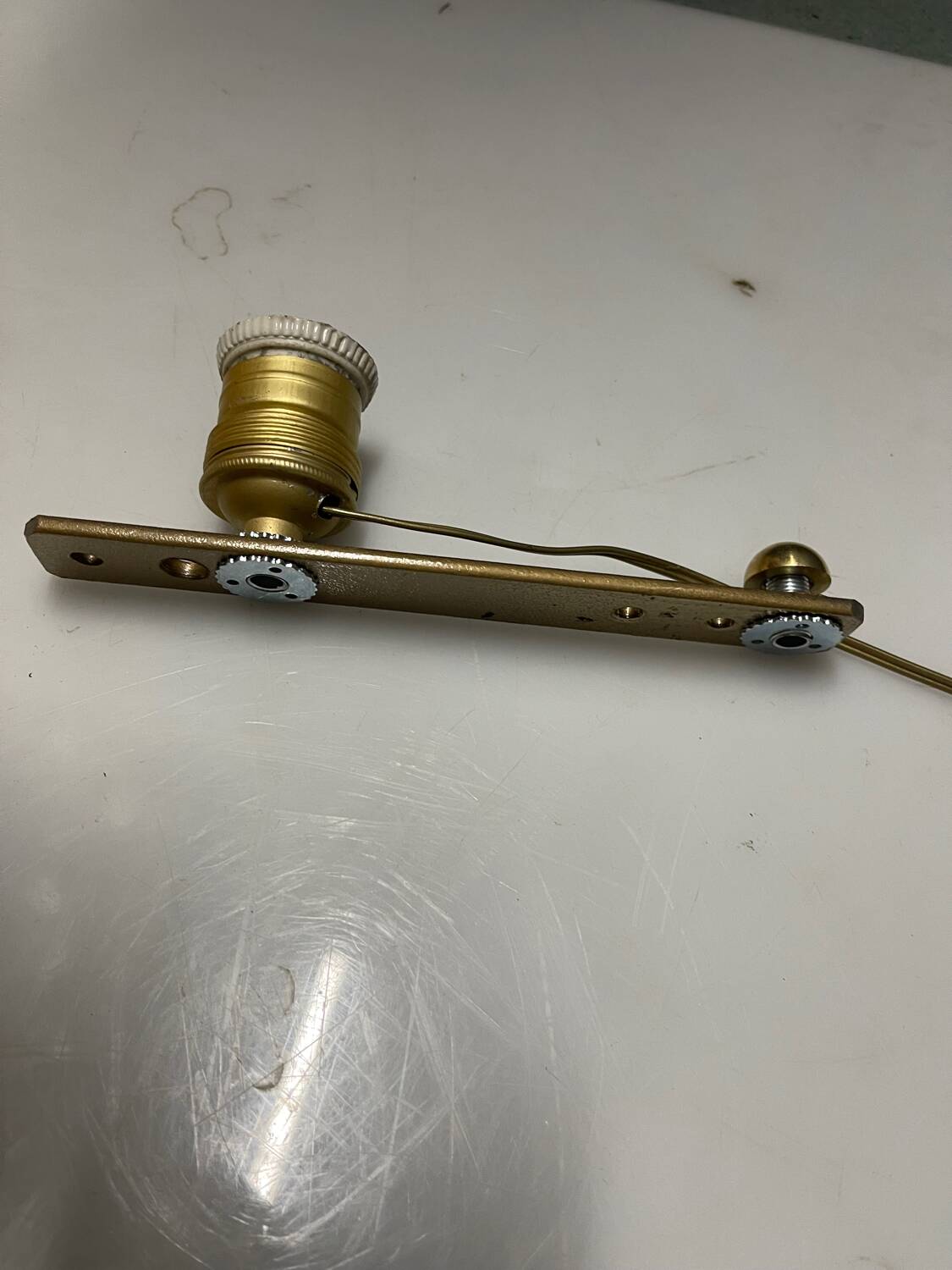 Wrought Iron & Murano Glass Wall Sconces, Italy, 1960s, Set of 2 