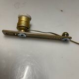 Wrought Iron & Murano Glass Wall Sconces, Italy, 1960s, Set of 2 