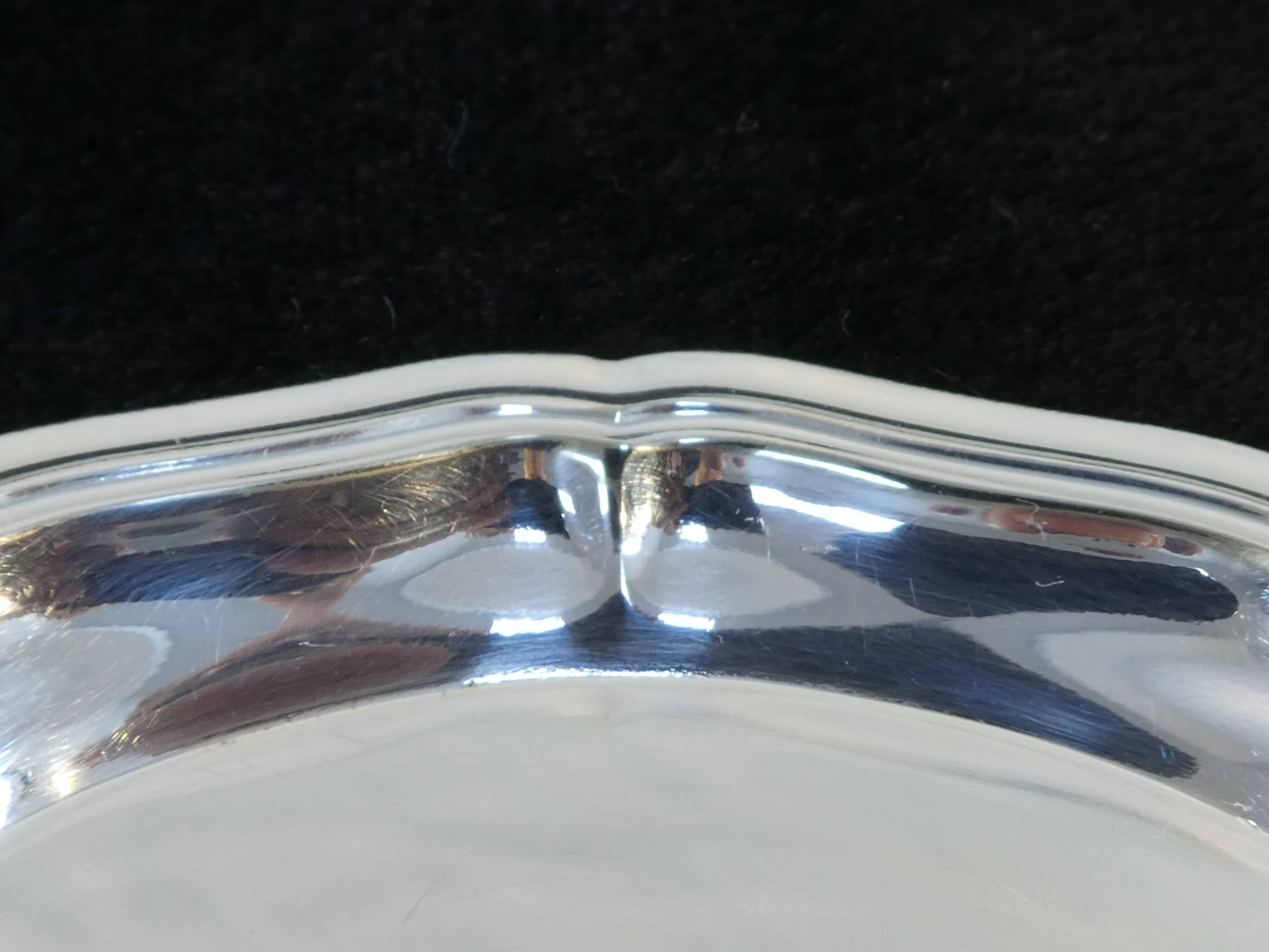 Pair of coasters / cup christofle model spatours in box nº2