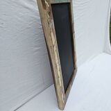 Slate - polychrome wooden blackboard