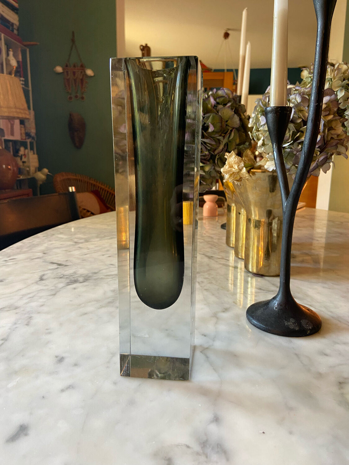 Vase Sommerso Murano 70s