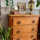 Vintage wooden chest of drawers