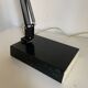 Lampe vintage 1970 d'architecte Twist noire bureau - 70 cm