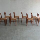 Set of 8 'GS61' dining chairs by Arne Wahl Iversen