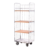 shelving unit on wheels