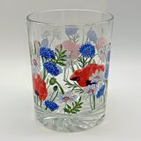 Ice bucket with wildflower pattern italy devalbor vintage