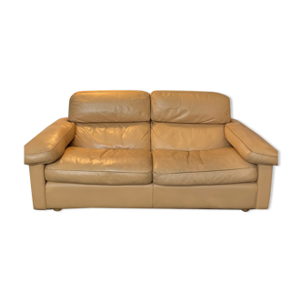 Poltrona Frau leather sofa
