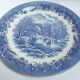 Churchill round dish in English porcelain
