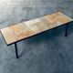 Mid-Century Minimalist Ceramic Tile Coffee Table, France, 1960s
