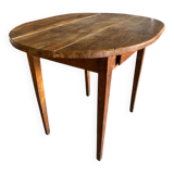 Table ancienne fermière bois massif ovale