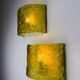 Pair of Carlo Nason for Mazzega Murano glass wall sconces, Italy circa 1970s