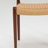 Set of 8 'Model no. 82' dining chairs