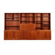 Set of teak bookshelves, Danish design, 1970s, designer: Kai Winding