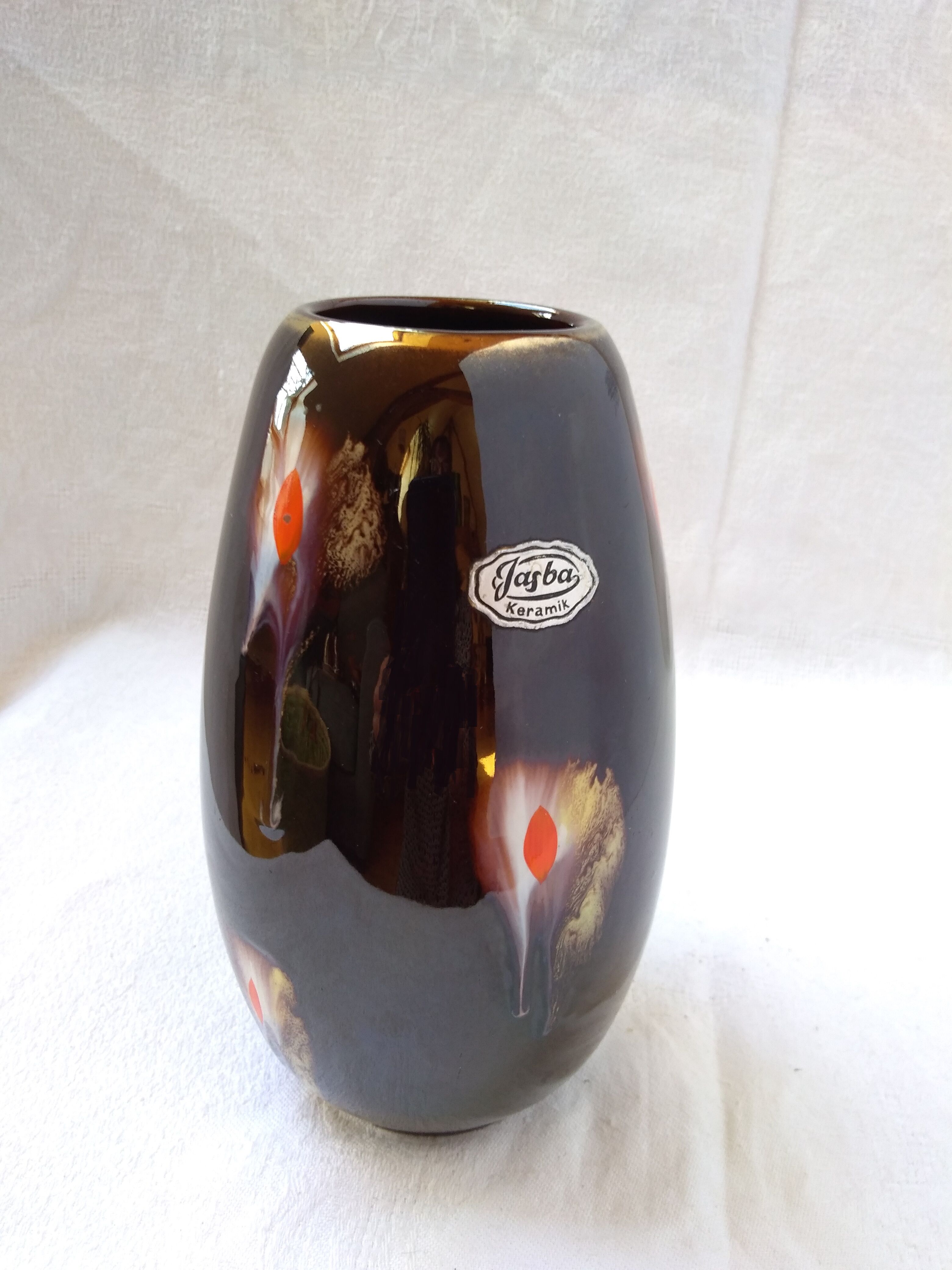 Vase W Germany ceramic Jasba keramik vintage 50/60