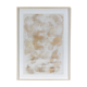 Tableau à l'huile sur papier "cage dorée 1" -