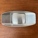 German Cromargan plate from the mid-century by WMF, 1960s.